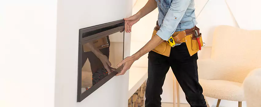 Metal Fireplace Installation in Schofield Barracks, Hawaii